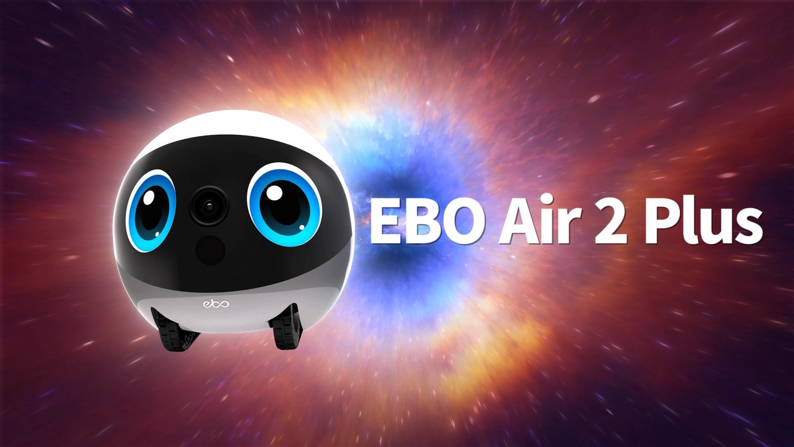 EBO Air 2 Plus コンパニオンロボット Enabot EBO Air 2 Plus 3K HD Camera Family Companion Robot